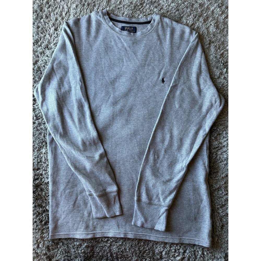 Polo Ralph Lauren Long Sleeve Men's Grey Size XL